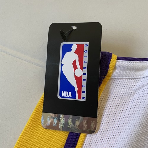 Nike NBA Blank LAKERS JERSEY Authentic Jersey Sz 2XL AH8793-100 - Picture 4 of 5