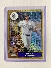 2022 Topps Silver Pack #T87C2-82- RYAN VILADE Mojo Refractor SP Rookie RC Card.. rookie card picture