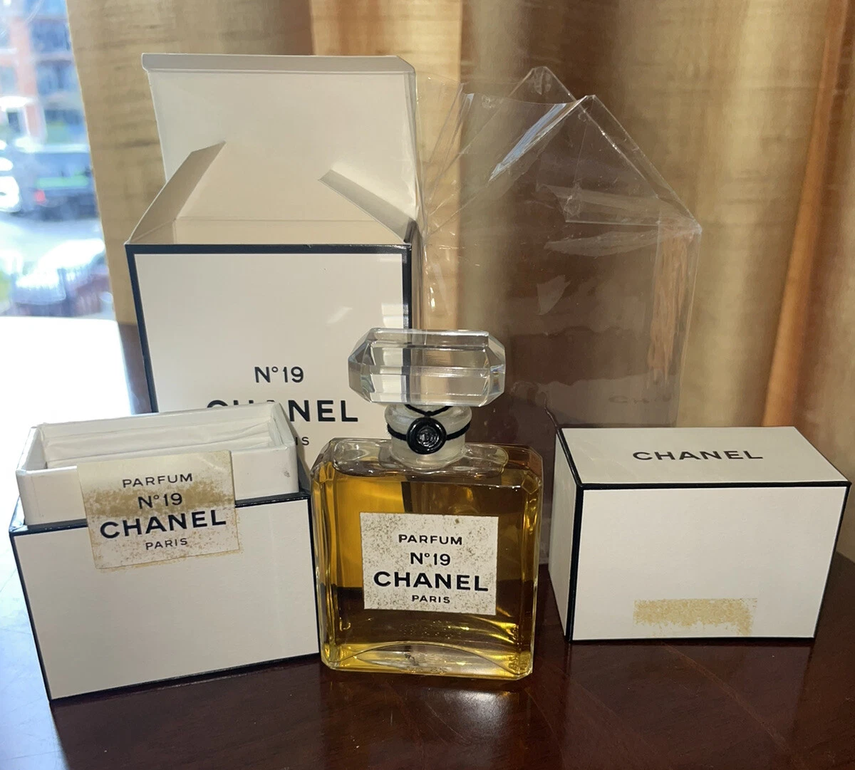 Rare Vintage Chanel No. 19 Factice Dummy Bottle at 1stDibs