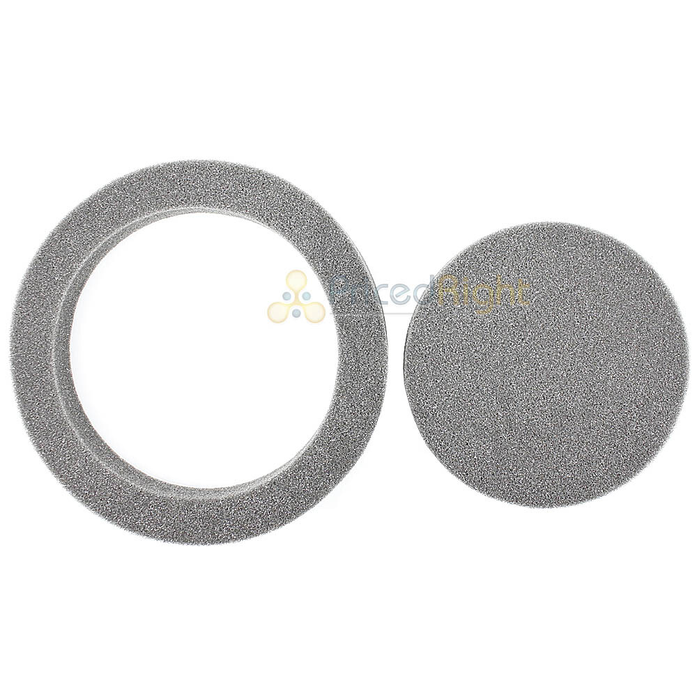 6.5" Car Door Speaker Foam Rings Blocker Soundproof Pair Car Audio DS18