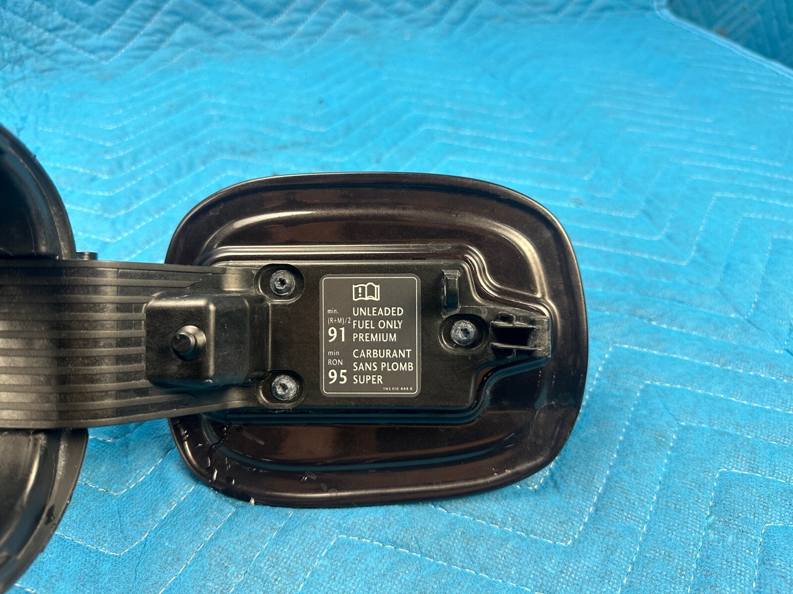 Bentley Continental Flying Spur Fuel Filler Door w/Flap Brown:L999 2006-2012 OEM