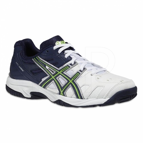 New Asics Gel-Game 4 GS trainers sample, size 3 White / Green / Blue | eBay