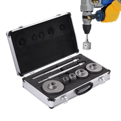 12PCS Concrete Hole Saw Kit Wall Hole Opener 30-100mm SDS Plus Or SDS Max Shank