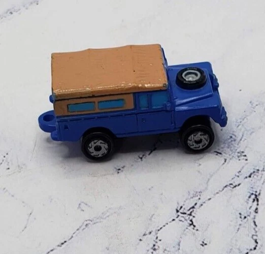 Micro Machines Vintage 1987 Land Rover Blue - Image 3 of 4