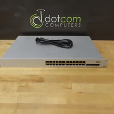Cisco Meraki MS320-24P-HW - UNCLAIMED/TESTED 24 Port POE Mint 600-20060-A