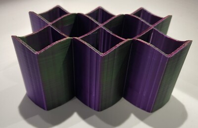 GROßE Mehrdeutige Zylinder Täuschung Quadrat Kreis 3D Gedruckt Optische Täuschung
