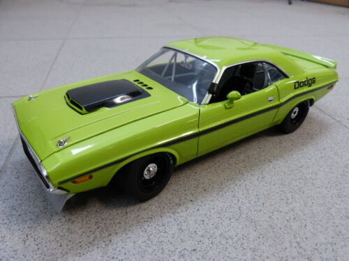 1970 Dodge Challenger R/T Green Bilioso Black Limited ACME Car Model 1:18 - Picture 1 of 9