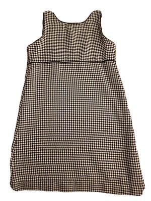 formal jumper dress Pinstripe Jumper Dress M – OMNIA main image 1