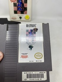 Hatris Nintendo NES Complete CIB Authentic Ships Fast