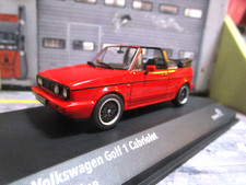 VW Volkswagen Golf MKI GTI Facelift Sportline Cabriolet rot 4315801 Solido  1:43