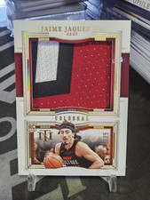 2023-24 Panini National Treasures Jaime Jaquez Jr Colossal Materials Prime 07/25