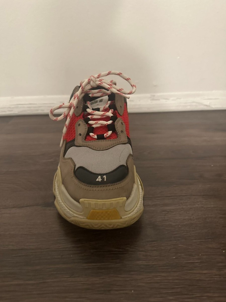 Balenciaga Triple S Sneaker 'Blue Red' 2018 size41 | eBay Balenciaga Triple S Sneaker 'Blue Red' 2018 size41 | eBay