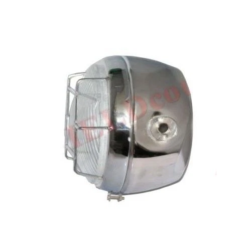 Faro Faro Cromo Con Parrilla Jawa CZ 250 350 California 638 634 AEs Foto 3 de 4