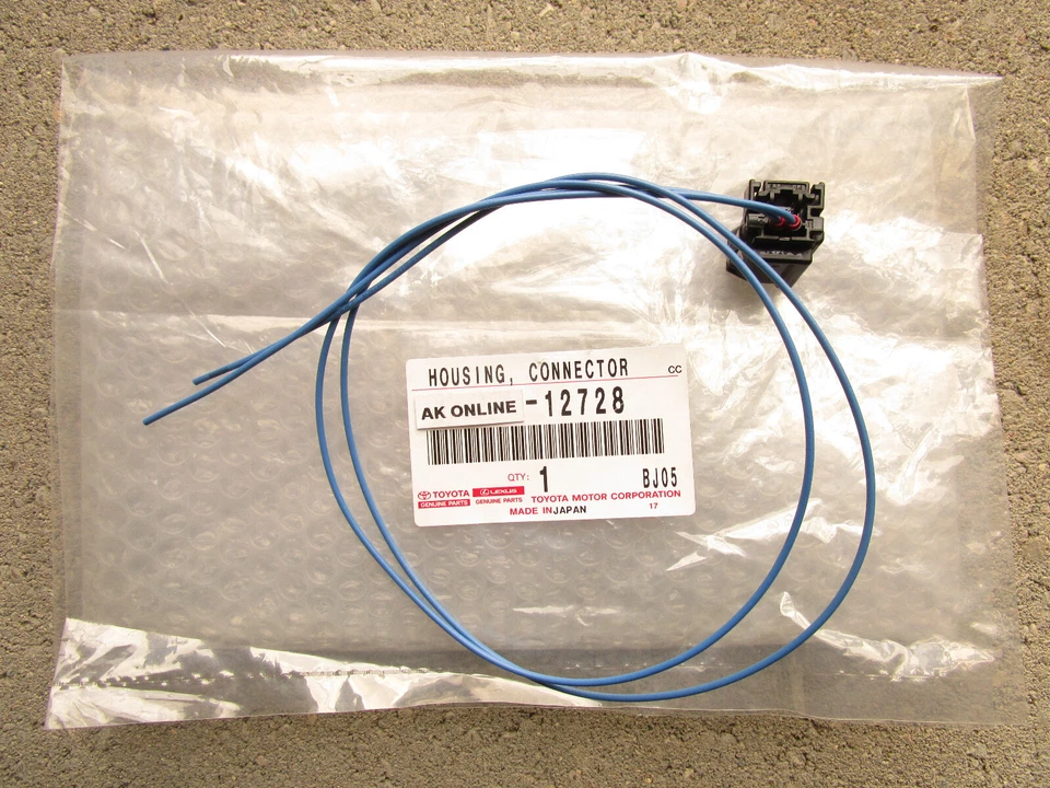 19 - 24 LEXUS ES300H / ES350 AMBIENT TEMPERATURE SENSOR 2 PIN PIGTAIL CONNECTOR - Image 4 of 4