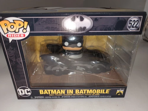 Funko Pop! Rides 522 DC Batman in Batmobile Batman's 85th Anniversary Vinyl Figu