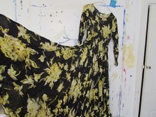Free People Maxi Dress - size small - full flared skirt