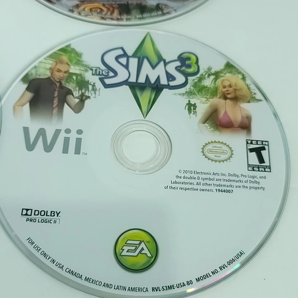 Nintendo Wii Games Lot of 4 Bundle Skylanders Spyro Smurfs 2 Sims 3 - Image 4 of 4