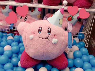 Kirby x Dr. Moricky Cake Party Super Big 16 inch Plush Furyu Japan