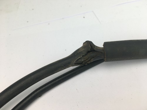 HONDA XR 400R XR400R 2003 CLUTCH LEVER WITH BRACKET AND CABLE 53178-KAE-730 - Picture 12 of 12