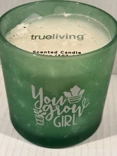 Candle You Grow Girl 14oz 3 Wick Desert Flower Scent True Living NEW