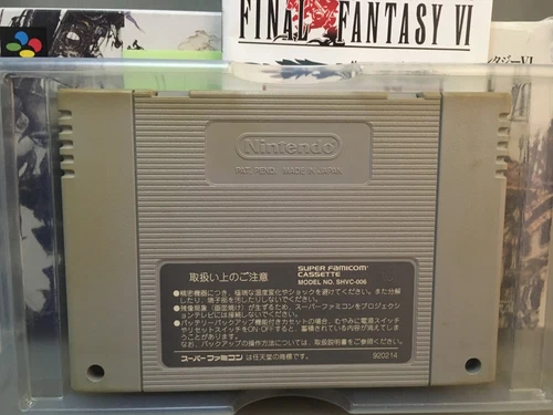 FINAL FANTASY VI 6 Boxed SNES SFC Nintendo Super Famicom JAPAN - Picture 3 of 4