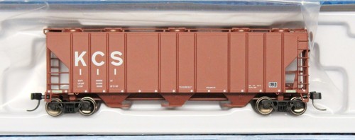 N Scale - ATLAS MODEL RR 50 005 743 KANSAS CITY SOUTHERN PS 4000 CF Covrd Hopper
