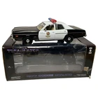 Greenlight Terminator 1977 Dodge Monaco Police Car 1:24 Diecast Model 2023