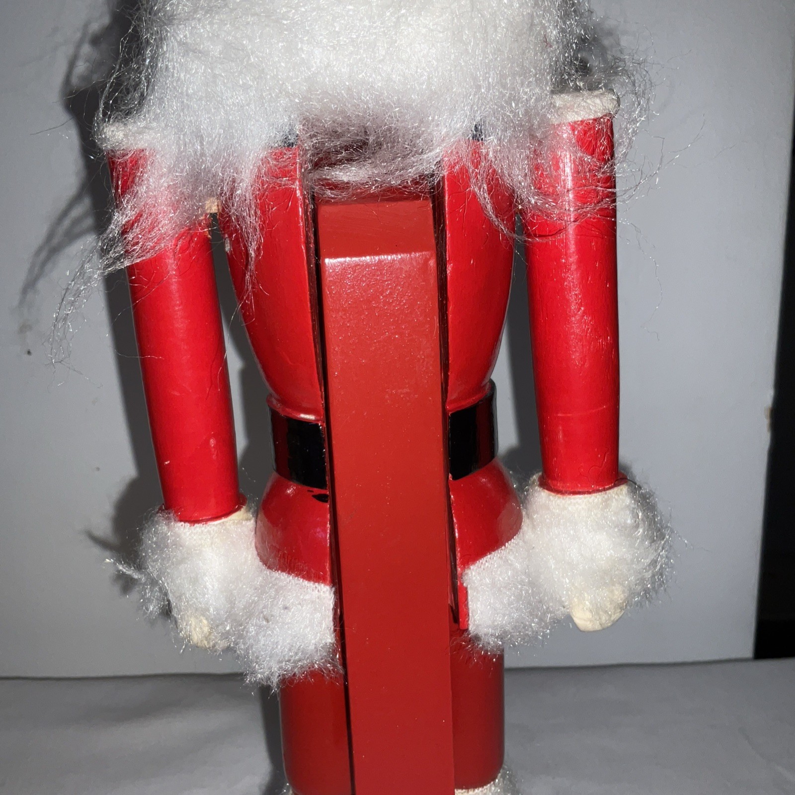 Vtg  Nut Cracker Santa Claus  14” Christmas READ