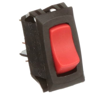 2PC CARLING TECHNOLOGIES LRA211-RS-B/125N Switch;Rocker;SPST;OFF-NONE-ON;Transl