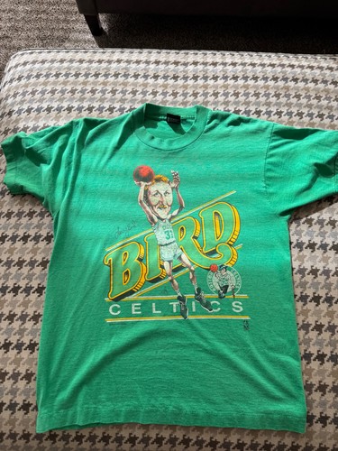 Vintage NBA Boston Celtics Larry Bird Salem Sportswear T Shirt