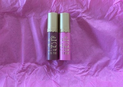 Too Faced Cloud Crush Duo Whipped Lip and Cheek Blush Duo Set New