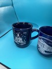 Pair Of Weihnachtsmarkt Opernpalais Berlin Christmas Market Souvenir Mugs Blue — photo 4