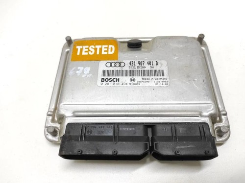 AUDI A6 Avant 4B5, C5 Motorsteuergerät ECU 4B1907401D 2.50 Diesel 32820316