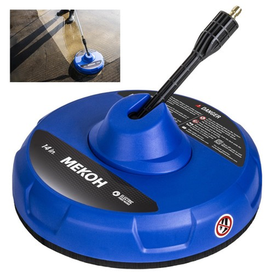 #ad #ad MEKOH 14” Electric Pressure Washer Surface Cleaner 14 in. Essential Blue $42.99
