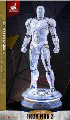 Hot Toys Mms830 1/6 Ironman Iron Man 2 Mark Iv Sub-Zero Fractal Armor In Stock