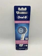 Oral-B Ortho Replacement Brush Heads, 1 count For Sensitive Gum Care