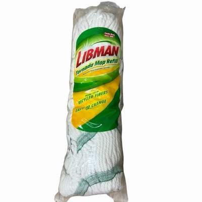 Libman Tornado Mop Refill Head Easy to Change Made with Recycled Fibers NEW