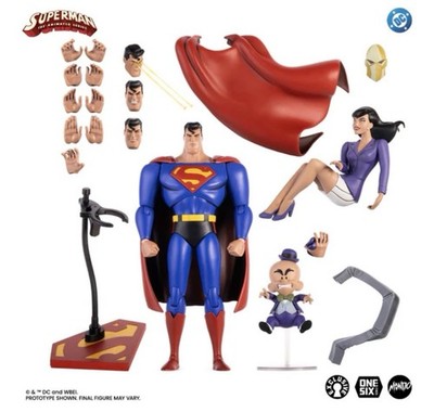 Mondo Superman Animated  (Sealed) - Timed Edition - IN-HAND SHIPS WITHIN 48 HOUR