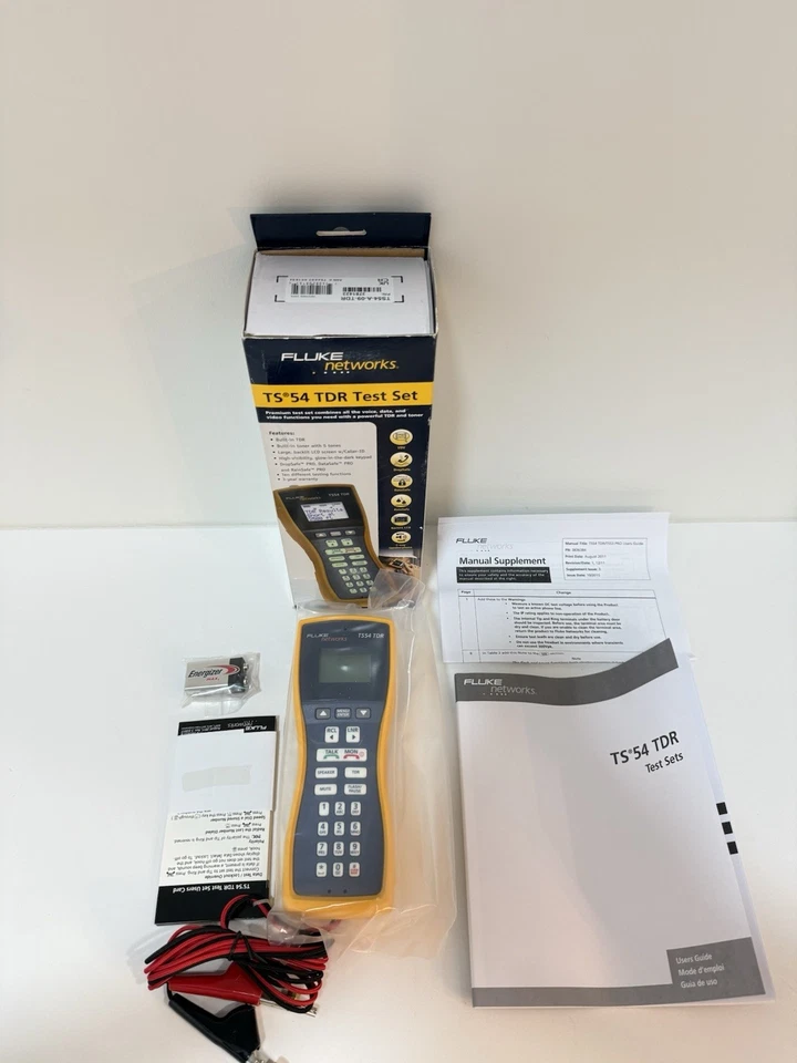 FLUKE NETWORKS TS54 TDR TEST SET (NEW FACTORY SEALED) SHIPS FAST - Image 3 of 4