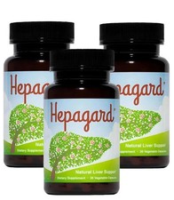 3 pack Hepagard Earth-derived Liver Support D...