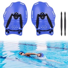 Swim Training Hand Paddles with Adjustable Straps for Adults and Juniors