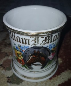 Authentic Antique Occupational Shaving Mug