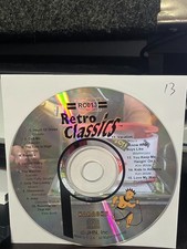 13 RETRO CLASSICS  KARAOKE CDG LOT PA