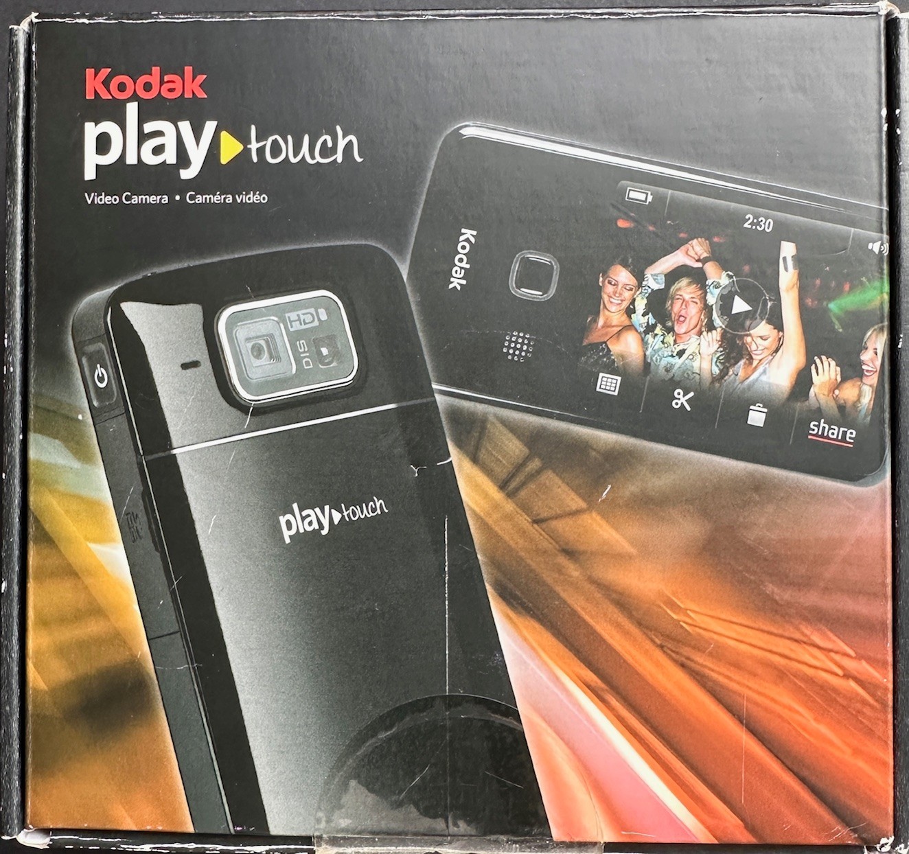 Kodak Playtouch Video Camera Kit-Complete-Unk If Ever Used