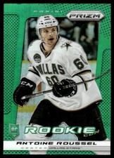 2013-14 Panini Prizm Prizms Green Antoine Roussel Rookie Dallas Stars #230