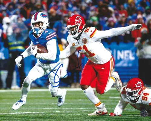 James Cook Signed Autographed Buffalo Bills 8x10 Photo COA/Matching Hologram
