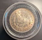 Stunning 1878 Morgan Silver Dollar – Natural Amber Patina – XF+