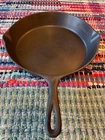 Lodge # 8 Vintage 3 Notch Smooth Surface Cast Iron Skillet Restored