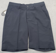Greg Norman Golf Shorts Mens 30 Black Stretch Performance ML75 Microlux G7S9H902