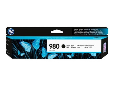 HP 980 Black Tintenpatrone , 203.5 ml,Original, HP Officejet Enterprise , D8J10A